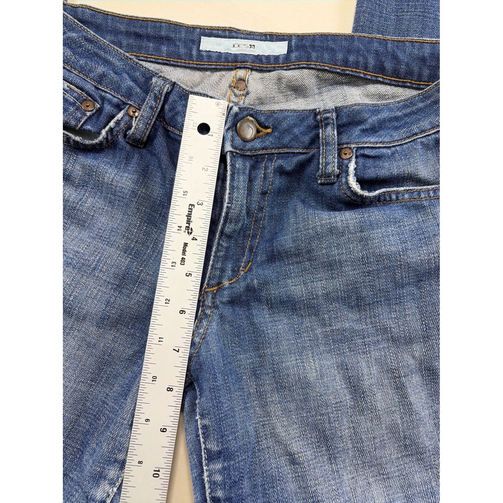 Joes Jeans Honey Bootcut Blue Denim Stretch Jeans Womens 31 Curvy Mid Rise - Picture 2 of 7